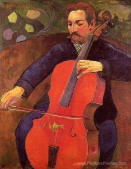 Le violoncelliste (portrait d'Upaupa Scheklud)