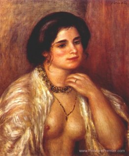 Gabrielle avec des seins nus