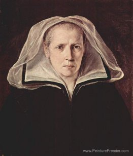 Portrait de la mère de l'artiste