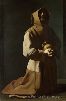 St. Francis à genoux