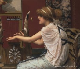 La muse erato à sa lyre