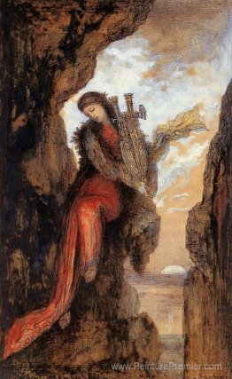 Sappho sur la falaise