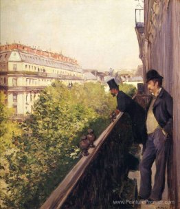 Un balcon, boulevard Haussmann