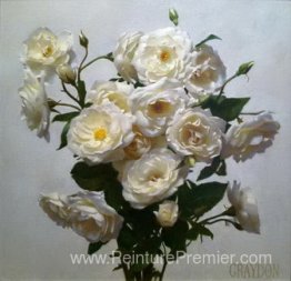 Roses blanches