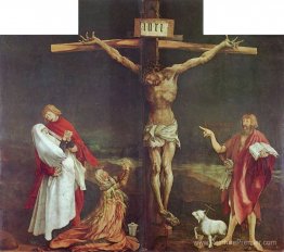 La crucifixion (détail du retable d'Isenheim)