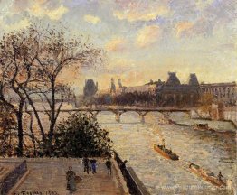 Le Louvre et la Seine du Pont Neuf