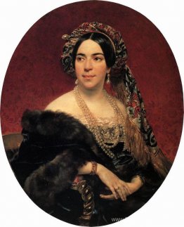 Portrait de la princesse Z. A. Volkonskaya