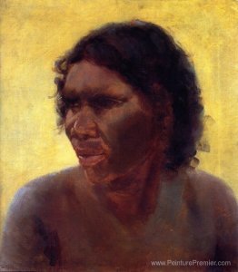Portrait d'une femme autochtone (Maria Yulgilbar)