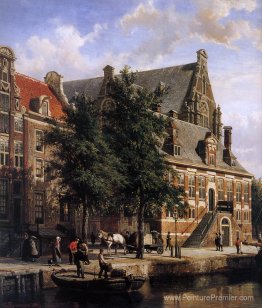 L'oude waag au westerkerk