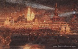 Illumination de Moscou