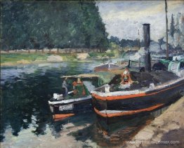 Barges sur pontoise