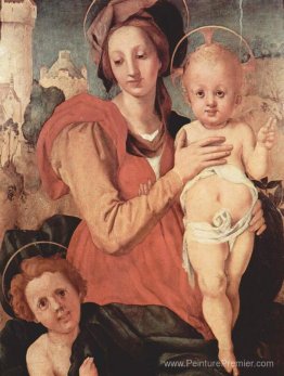 Madonna et enfant avec le jeune Saint John