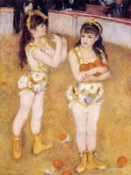 Acrobates au Cirque Fernando (Francisca et Angelina Wartenberg)