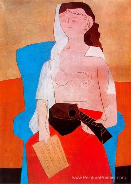 Femme avec mandoline