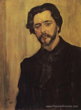 Portrait de l'écrivain Leonid Andreev