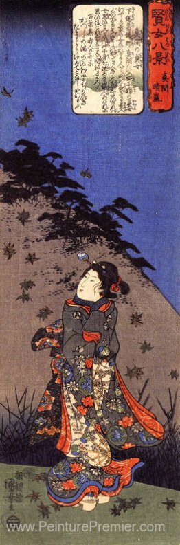 La femme chaste de Katsushika