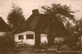 Chalet avec des arbres