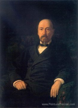 Portrait du poète Nikolay Nekrasov