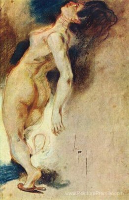 Femme nue tuée par derrière