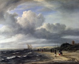 Le rivage à Egmond-an-Zee