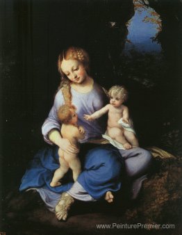 Madonna et enfant avec le jeune Saint John