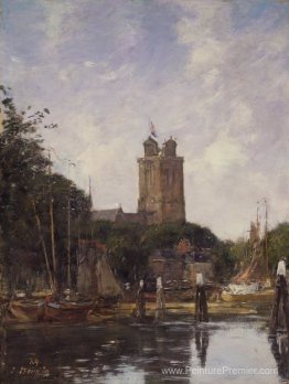 Dordrecht, la grande église du canal