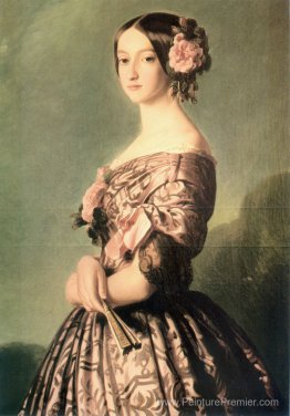 Portrait de Francisca Caroline Gonzaga de Bragança, princesse de