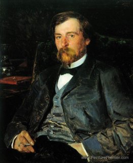 Portrait de l'artiste Illarion Mikhailovich Pryanishikov