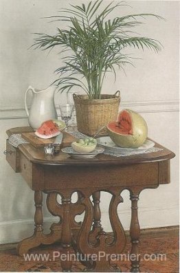 Nature morte avec pastèque