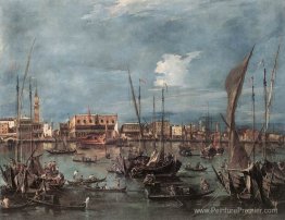 Le Molo et le Riva degli Schiavoni du Bacino di San Marco