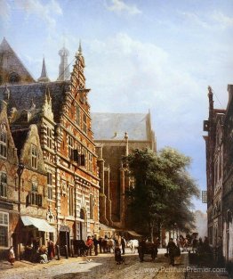 Vleeschhal et Grote Kerk à Haarlem