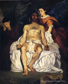 Le Christ mort avec les anges