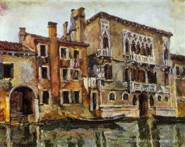 Venise. Maison de Tintoretto.