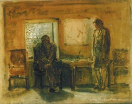 Peter I interroge Tsarevich Alexei