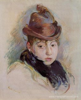 Jeune femme dans un chapeau (Henriette Patte)