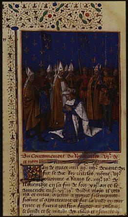 Coronation de Charles VI en 1380 à Reims