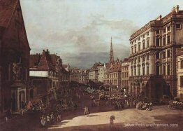 Vue de Vienne, marché de la farine du sud-ouest vu du nord-est