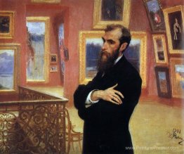 Portrait de Pavel Tretyakov, fondateur de la galerie Tretyakov