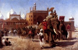 Le retour de la Cour impériale de la Grande Nosque de Delhi, sou