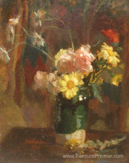 Vase avec des fleurs