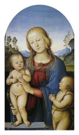 Madonna avec des enfants et St.John