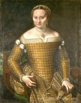 Portrait de Bianca Ponzoni Anguissola, la mère de l'artiste