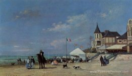 La plage de Trouville