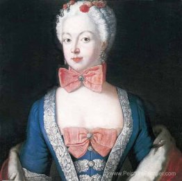 Portrait d'Elisabeth Christine von Braunschweig Bevern, reine pr