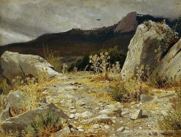 Mountain Path. Crimée