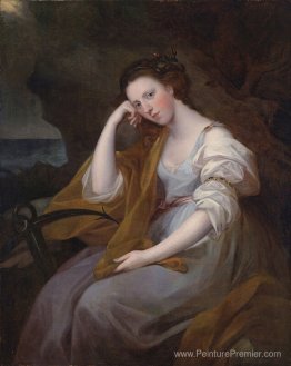 Portrait de Louisa Leveson Gower comme SPES (déesse de l'espoir)