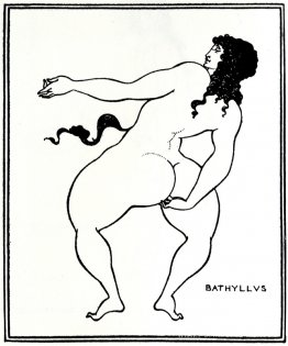 Bathyllus prenant la pose