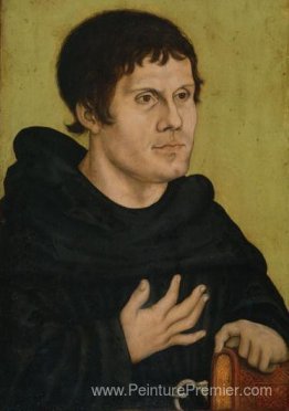 Portrait de Martin Luther en tant que moine augustinien