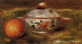 Nature morte avec Orange et Sugar Bowl