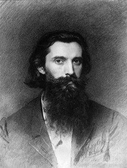 Portrait de l'artiste Nikolai Dmitrierich Dmitriev-Orenburg